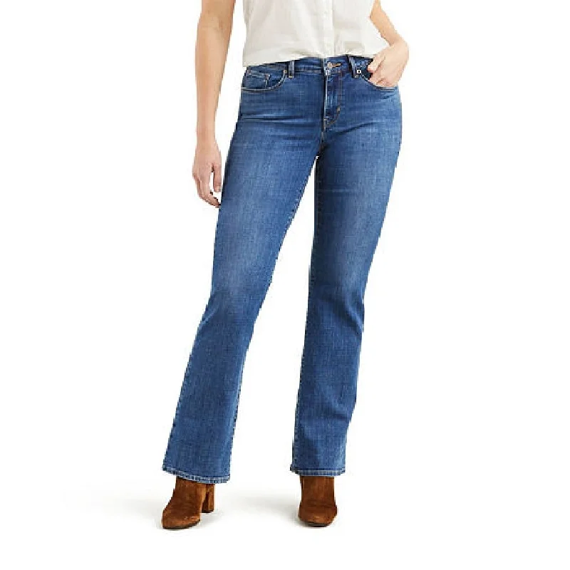 Outdoor Jeans for Adventures -Levi's Women's Classic Bootcut Jeans Blue Size 4