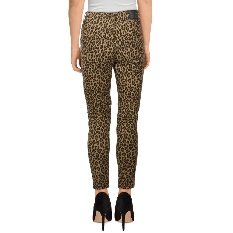 A-line Skirt Jeans for Grace -Levi's Women's 720 High Rise Super Skinny Leopard Print Jeans Leopard Size 25X30