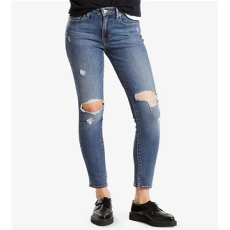 Anniversary Jeans for Special -Levi's Women's 721 High Rise Skinny Jeans Blue Size 31