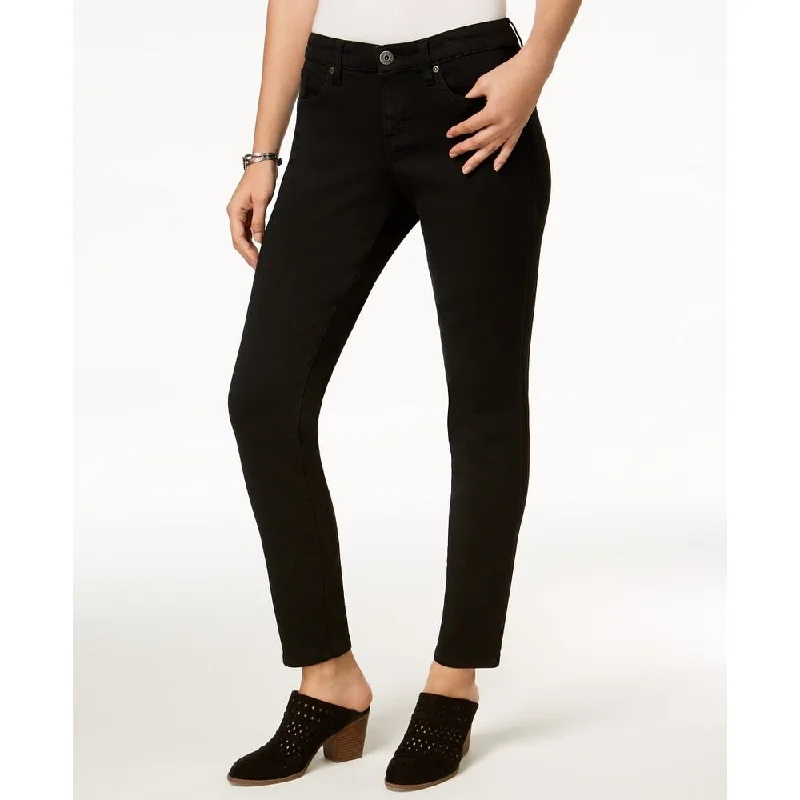 Denim Jeans for Durability -Style & Co Women's Ultra-Skinny Jeans Black Size 12