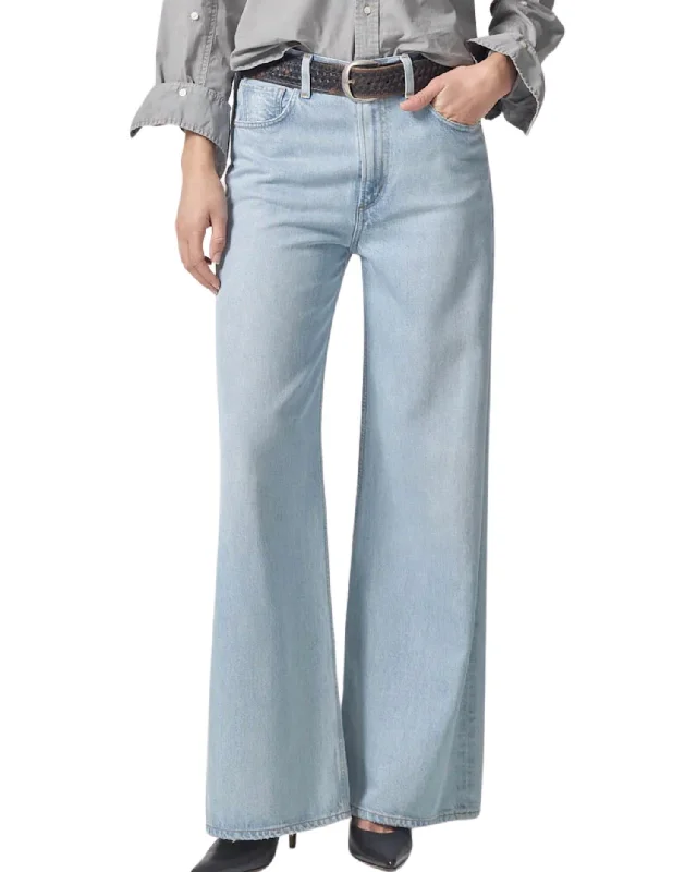 Tight trousers for women with cropped style and chic, modern finish -Women's Paloma Baggy Pants In Alenayde