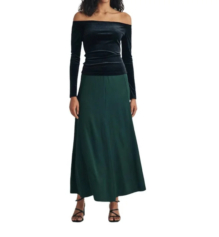 Mother's Day Dresses for Gift -Midi Skirt In Forest