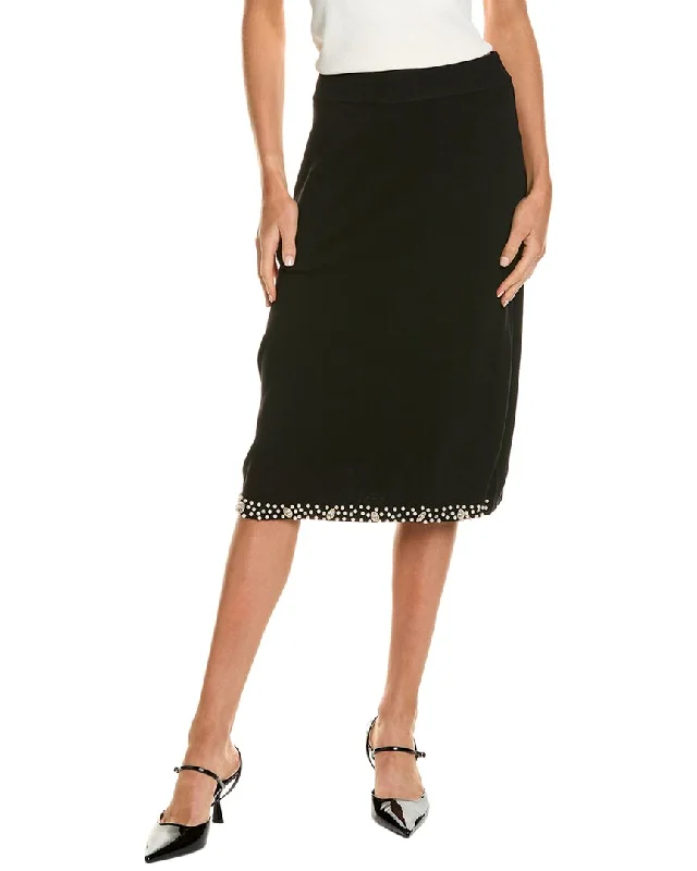 Ruffled Dresses for Girly -Nanette Nanette Lepore Embellished Sweater Skirt