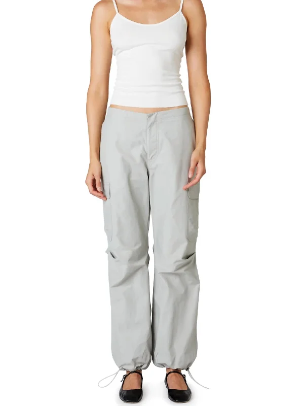 Classic tight trousers for men with slim fit and professional appearance -Women's Ludlow Parachute Pants In Mineral