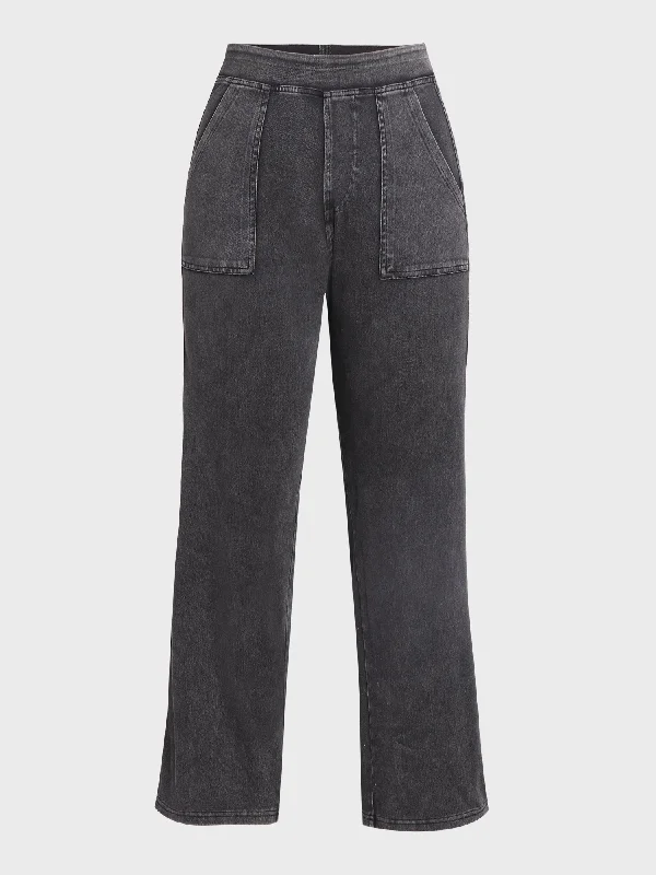 Work Jeans for Tough Jobs -Versatile High Waisted Work Jeans