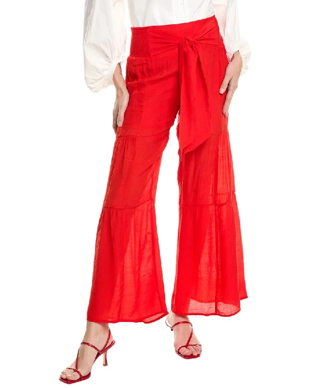 Straight-leg tight trousers for men with sharp crease and streamlined design -Nanette Nanette Lepore Pant