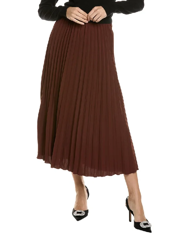 African Dresses with Culture -YAL New York Chiffon Pleated Skirt