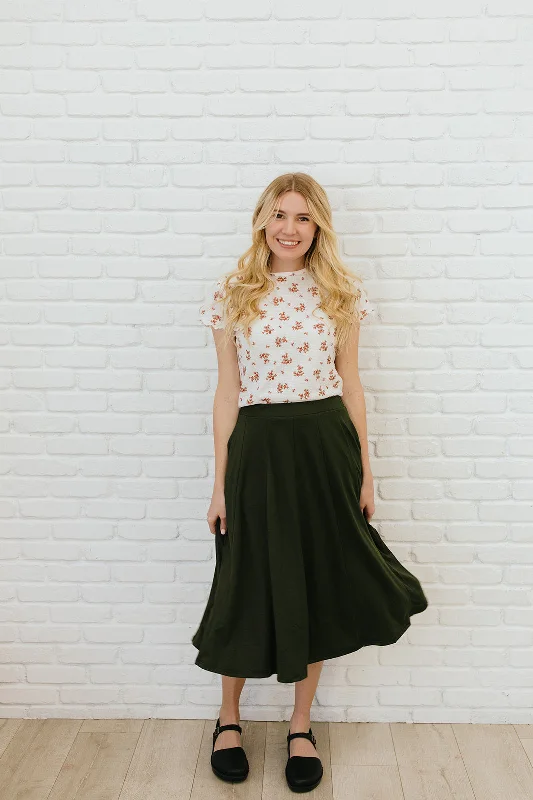 Office Dresses for Business -Aubrie Skirt