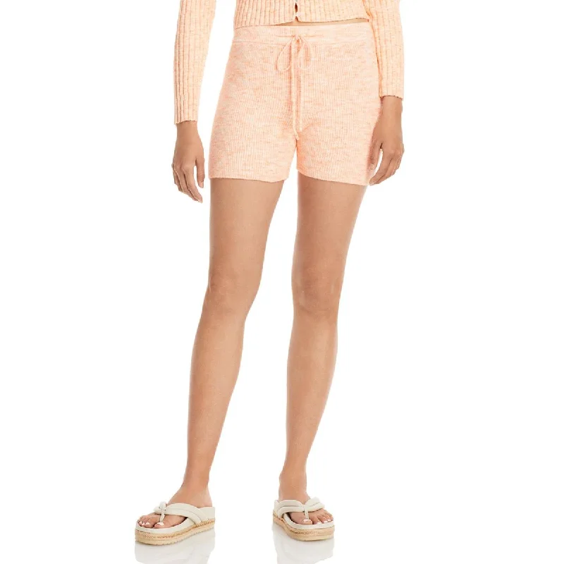 Casual shorts for men with a tailored fit and classic design for a sharp look-WAYF Womens Ribbed Knit Shorts