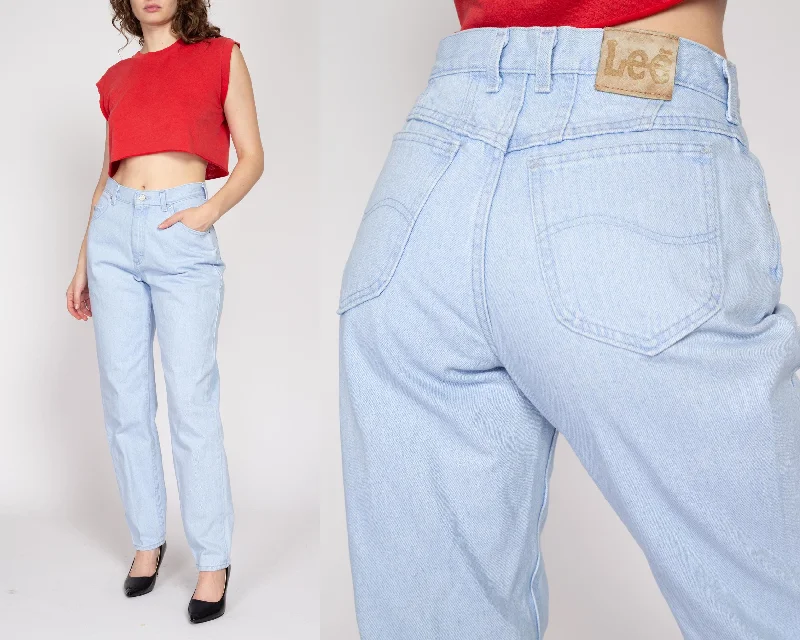 Carpenter Jeans for Function -Medium 90s Lee High Waisted Light Wash Jeans 29"