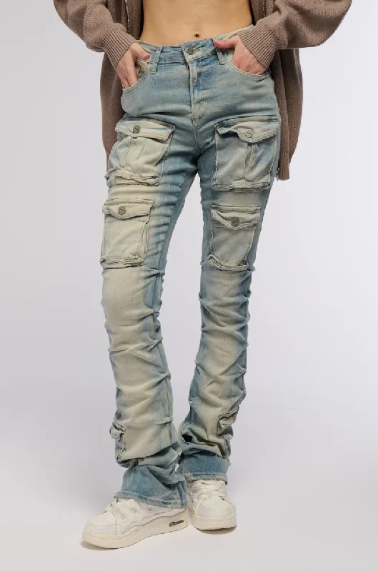 Carpenter Jeans for Function -SEVILLE HIGH RISE STACKED JEANS