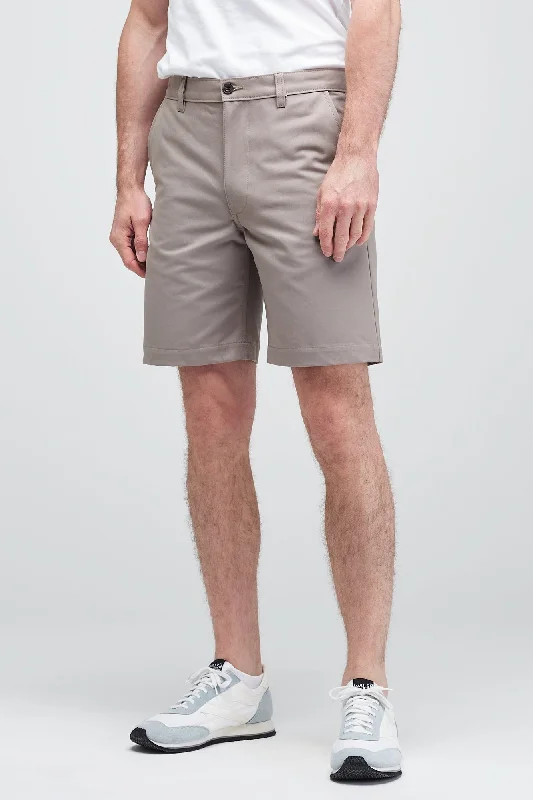 Versatile casual shorts for women with pockets and a flattering cut for summer days-Men's Classic Shorts Stone Grey