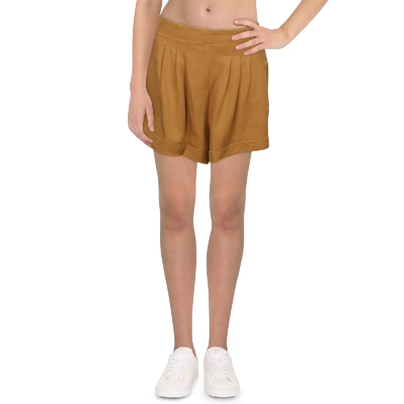 Comfortable denim shorts for women with a vintage fit and frayed hems for a laid-back look-Sancia Womens The Romy Tencel High Waist Shorts