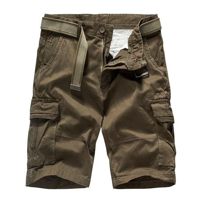 Stylish summer shorts for women with fun prints and comfortable waistbands-Men's Camouflage Cargo Multi Pockets Tactical Military Bermuda Shorts