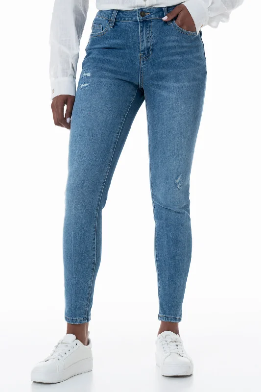 Graduation Jeans for Milestone -Rf12 Mid Rise Jeans _ 152628 _ Mid Wash