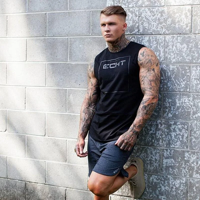 Casual chino shorts for men with a slim fit for a modern, polished look-Men's Fitness Fashion Leisure Gym Bodybuilding Breathable Summer Shorts