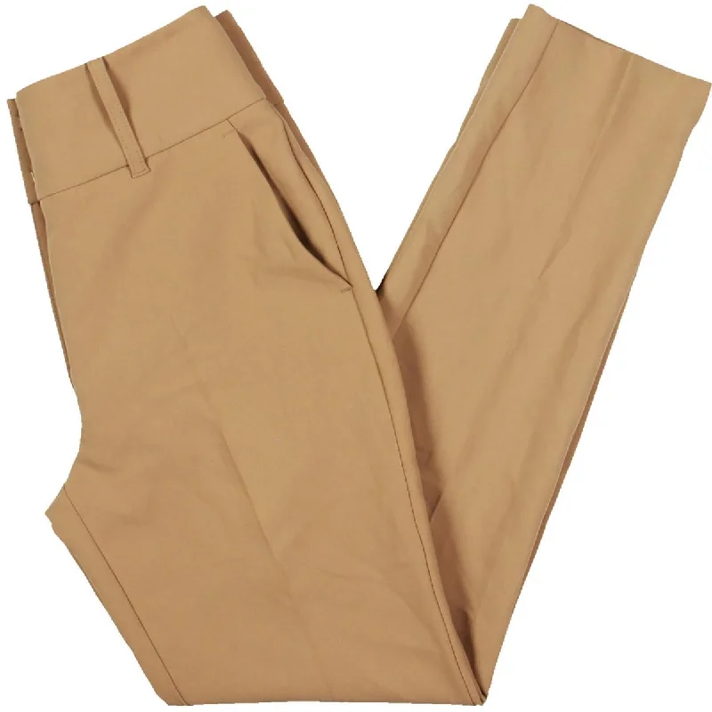 Urban tight trousers for men with street-style influence and sharp tailoring -Womens High Rise Work Wear Dress Pants