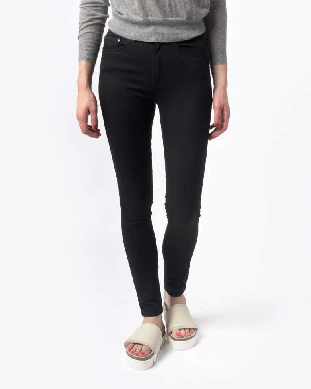 Bermuda Shorts Jeans for Modesty -Pin Jeans in Black