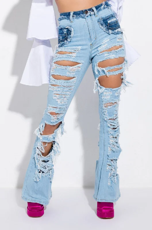 Designer Jeans for Luxury -LUCKY ME HIGH WAISTED STRAIGHT JEANS