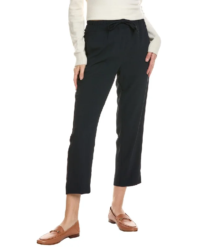 Elegant tight trousers for women with sleek design and tailored for a perfect fit -Reiss Hailey Pull-On Taper Trouser