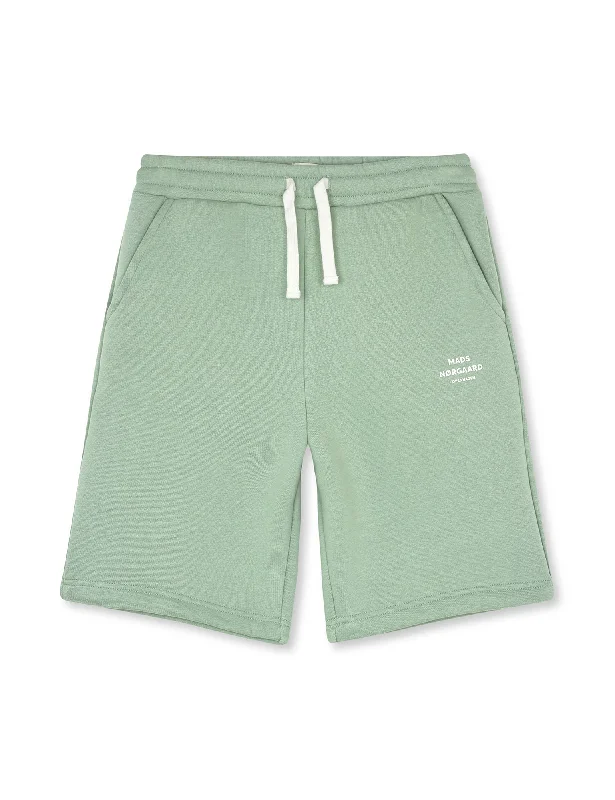 Casual chino shorts for men with a slim fit for a modern, polished look-Standard Pello Shorts, Jadeite