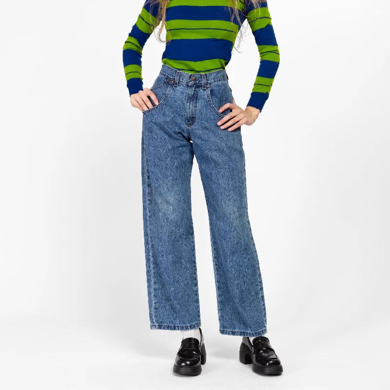 Holiday Jeans for Festive -XS 90s Lee Straight Leg Jeans