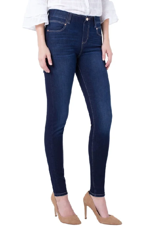 Tapered Jeans for Modern -Liverpool Gia Glider Long Skinny Jean -Payette