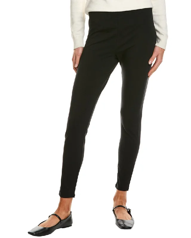 Trendy tight trousers for women with zipper details and edgy finish -EILEEN FISHER Ankle Legging