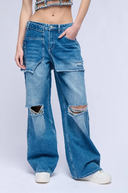 Anniversary Jeans for Special -LETS TAKE A MOMENT DENIM JEAN