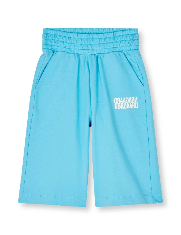 Classic Bermuda shorts for men with a relaxed fit and versatile design-Light Organic Percy Shorts, Aquarius