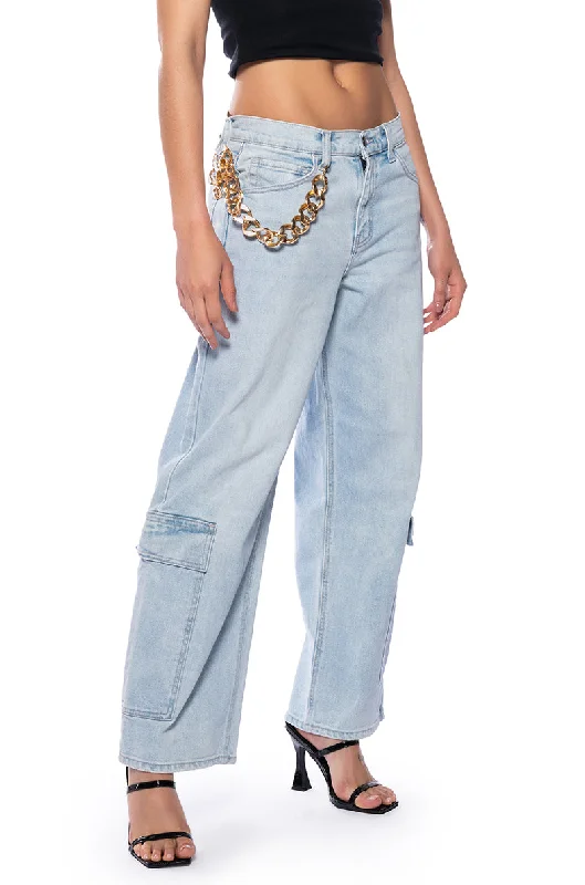 Patchwork Jeans for Bohemian -CRUSHING ON THEM VINTAGE LOW RISE LIGHT DENIM JEAN