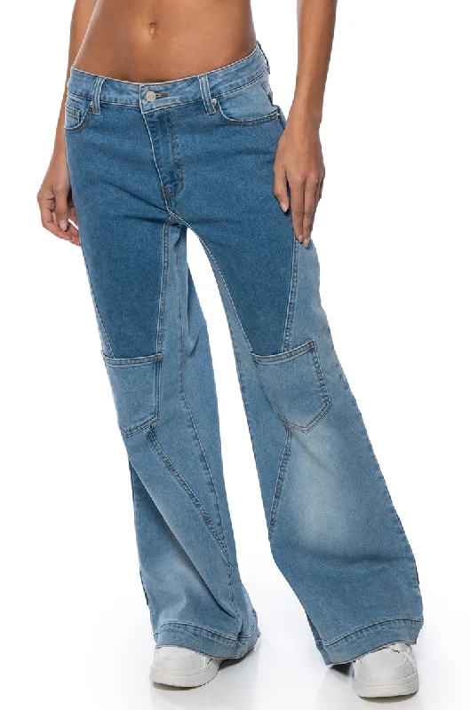 Denim Jeans for Durability -SHADES OF BLUE RELAXED FIT JEANS