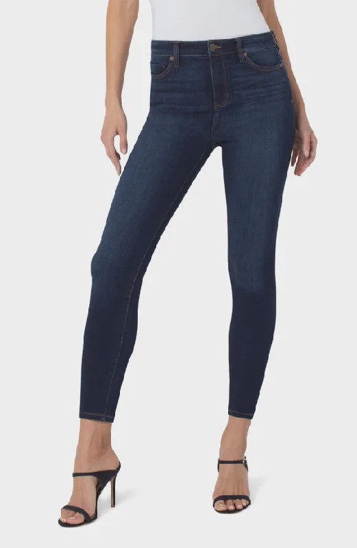 Five Pocket Jeans for Storage -Liverpool Petite Abby High Rise Ankle Skinny Jean