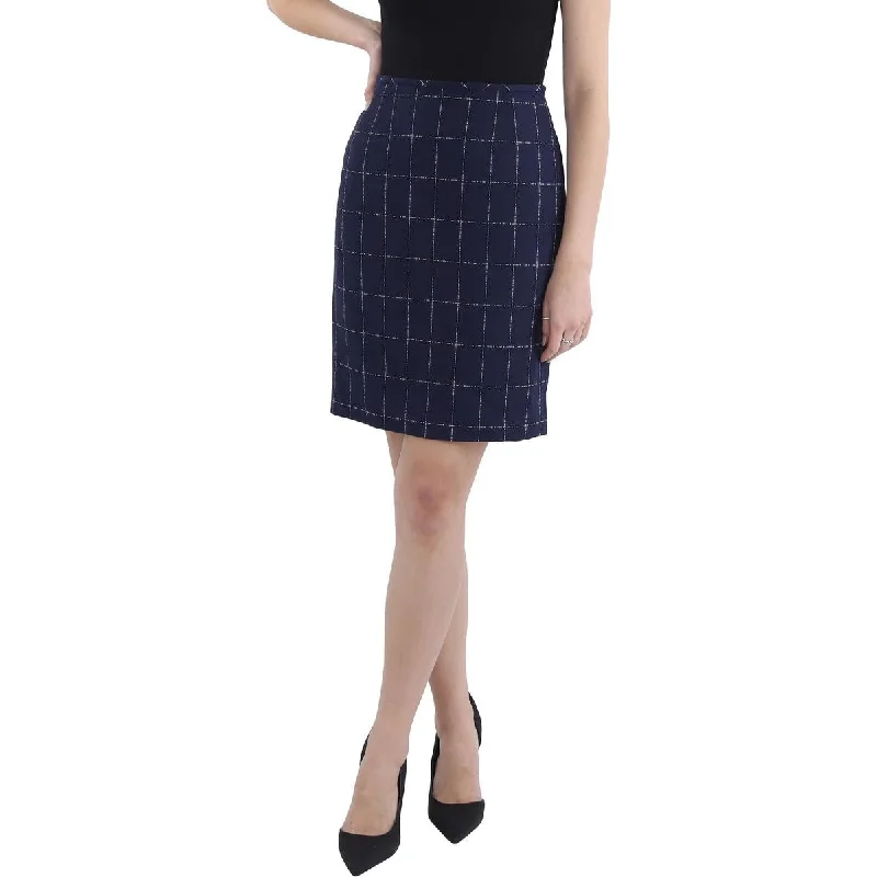 Cocktail Dresses for Party Time -Womens Boucle Printed Pencil Skirt