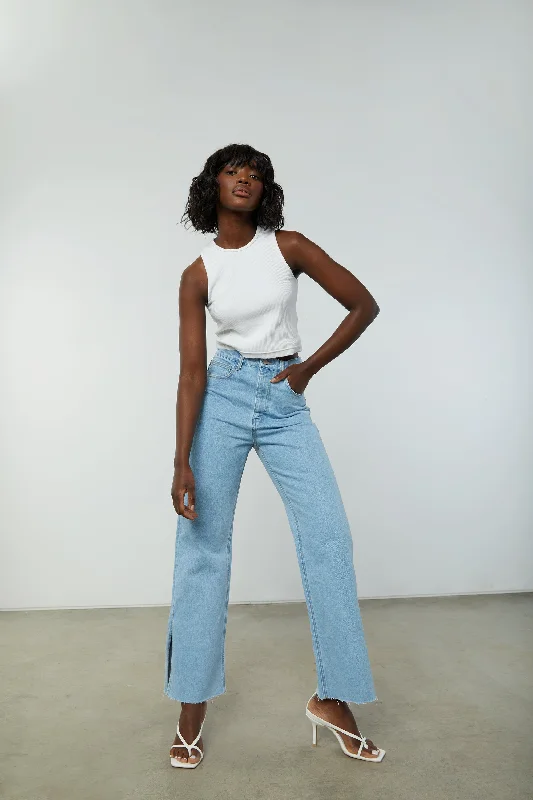 Work Jeans for Tough Jobs -SIDE SLIT JEANS