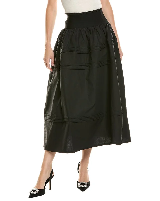 A-line Dresses for Flattering -MEIVEN Midi Skirt