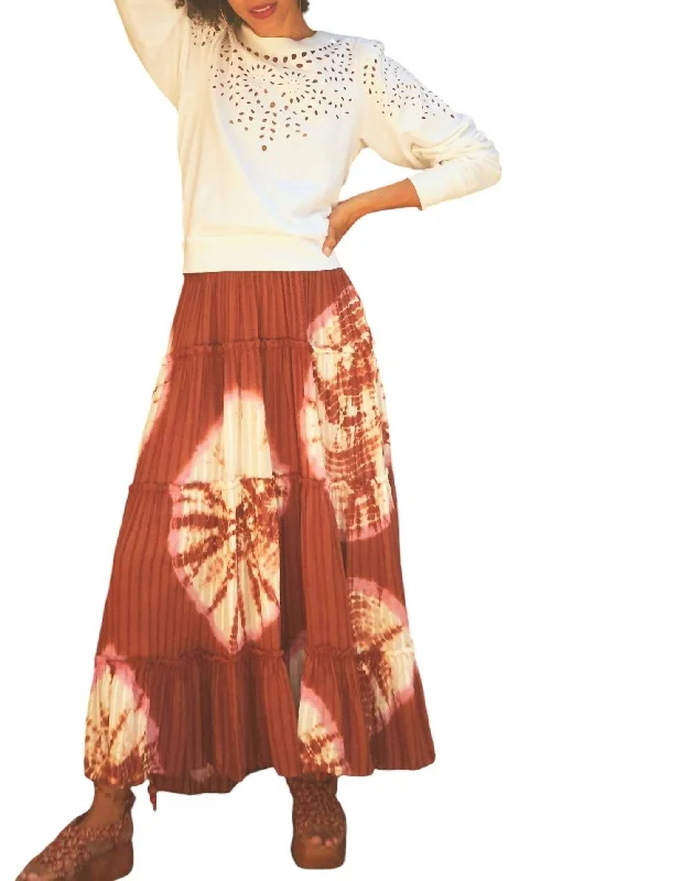 Maxi Dresses for Elegant Style -Lidia Skirt In Pomelo Multi