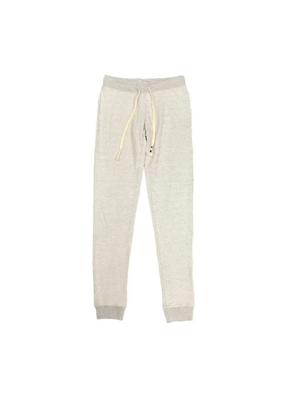 Tailored tight trousers for men with sharp crease and polished look -Chevron Jogger In Heather