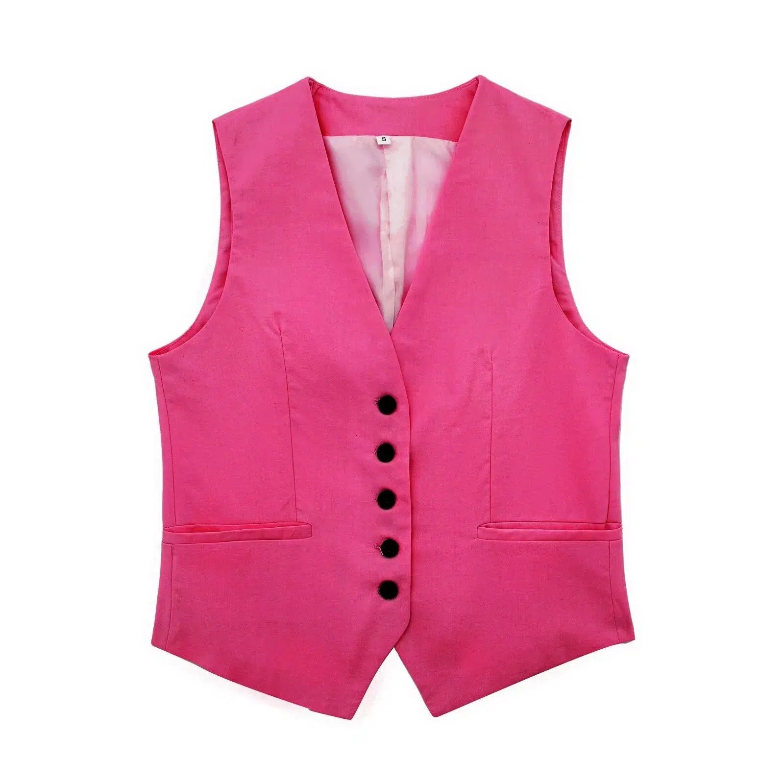 Rose Red Vest