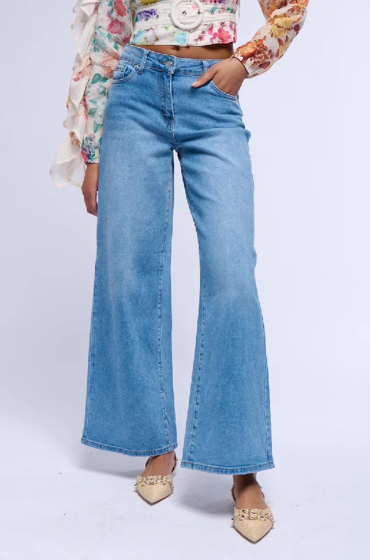 Father's Day Jeans for Present -EVERYDAY EVERY MINUTE FLARE JEAN