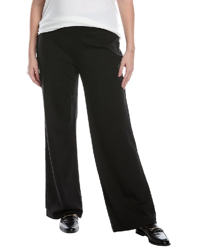 Straight-leg tight trousers for men with sharp crease and streamlined design -NYDJ Plus Straight Pant