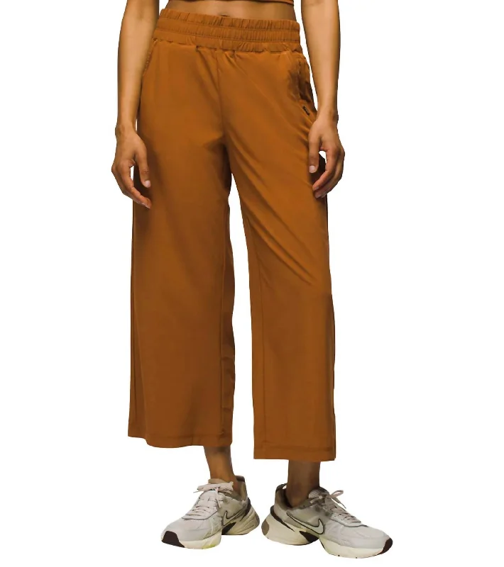 Stretch denim tight trousers for men with slim cut and durable fabric -Women's Railay Wide Leg Pant In Clay