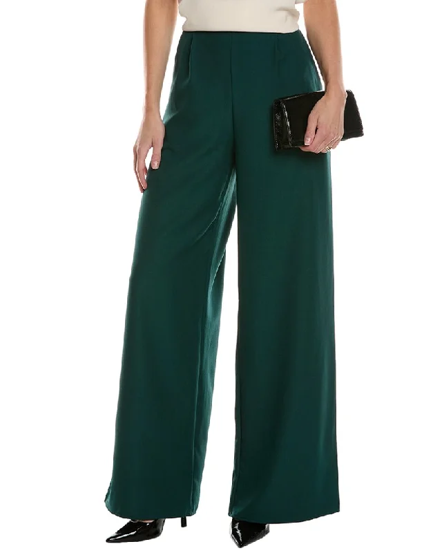 Soft fabric tight trousers for women with breathable material for year-round wear -MEIVEN Pleated Pull-On Pant