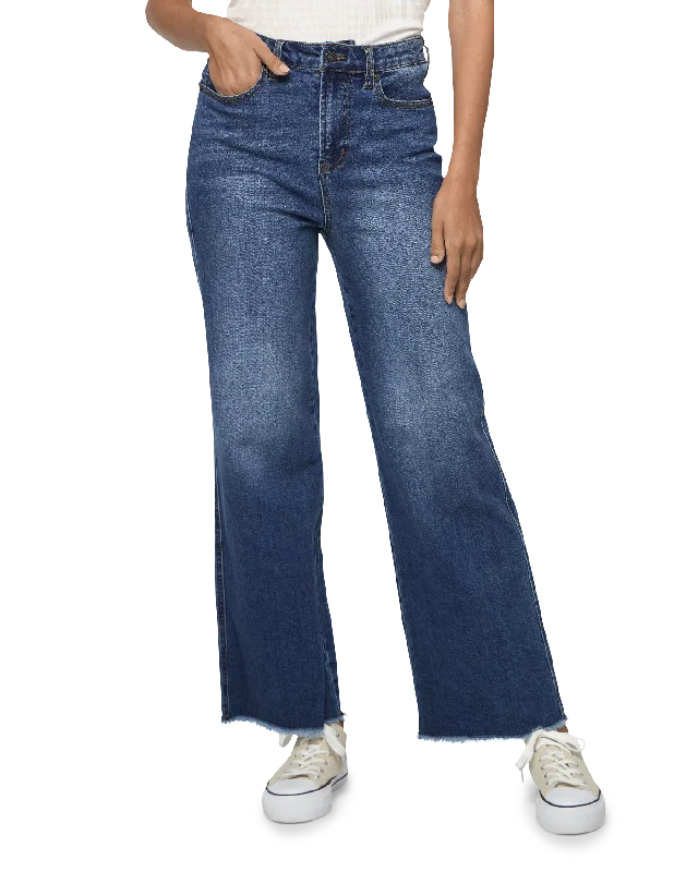 Four Pocket Jeans for Simplicity -BLAKE HIGH-RISE WIDE-LEG JEAN