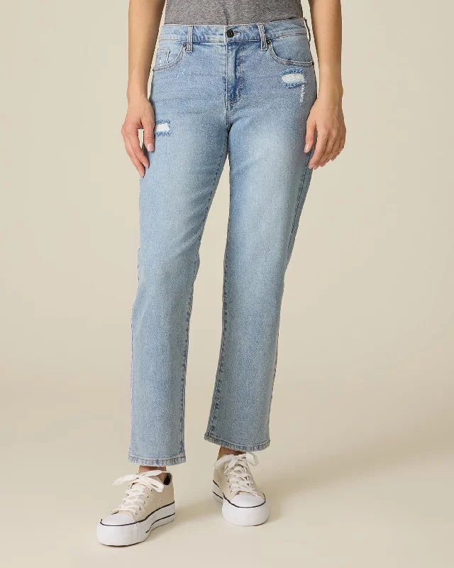 Five Pocket Jeans for Storage -CHARLIE MID-RISE JEAN