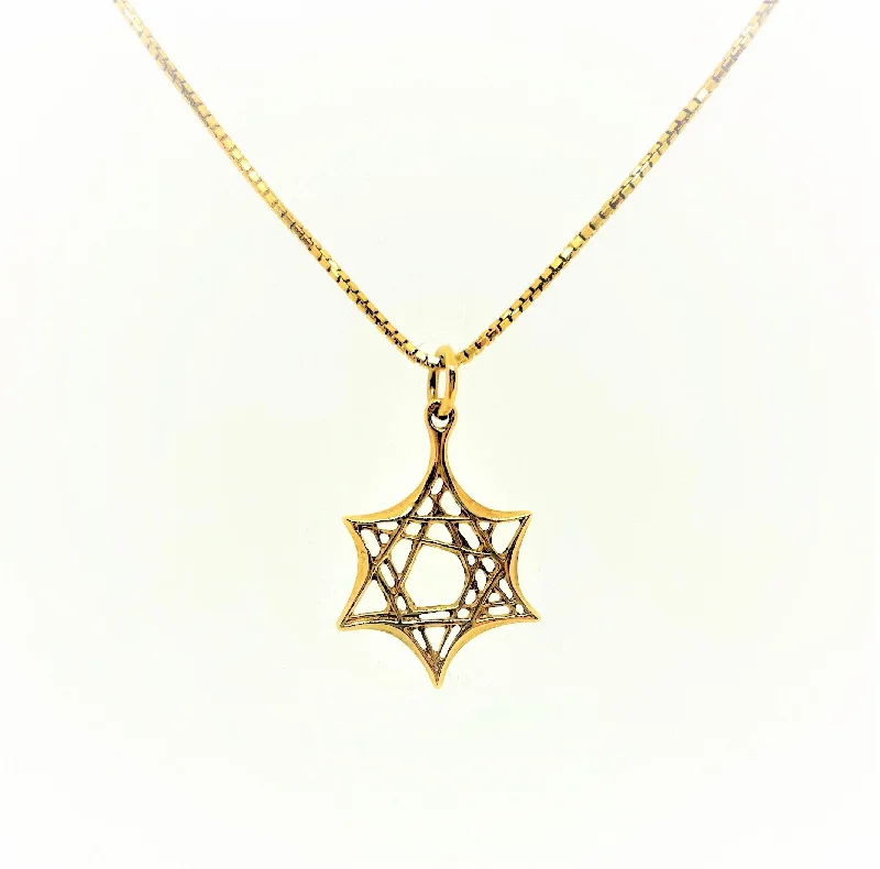 Stunning necklaces and pendants with birthstone pendants for a personal touch-Necklace-star of david